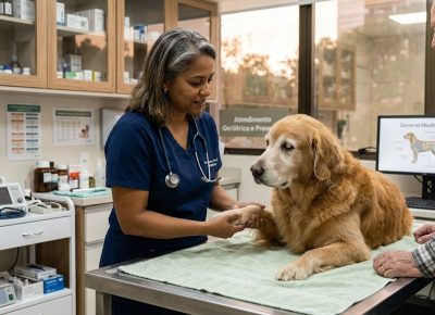 Doenças em cães idosos- sinais, causas e prevenção